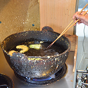 天ぷら調理